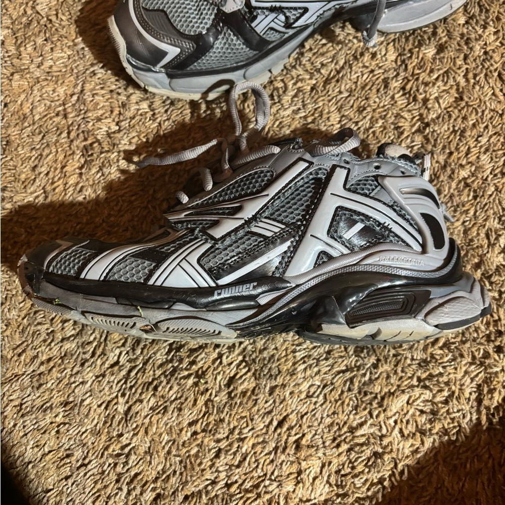 Balenciaga Gray and Black Sneakers